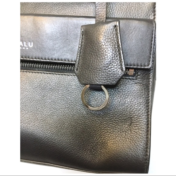 MODALU ‘Erin’ Mini Tote in black leather - Picture 4 of 8